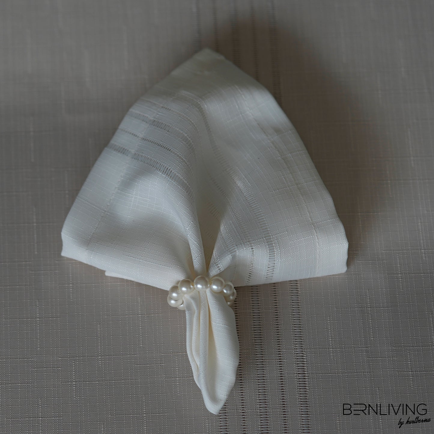 Tischdecken Set 12-teilig Beige / Off White / Light Grey